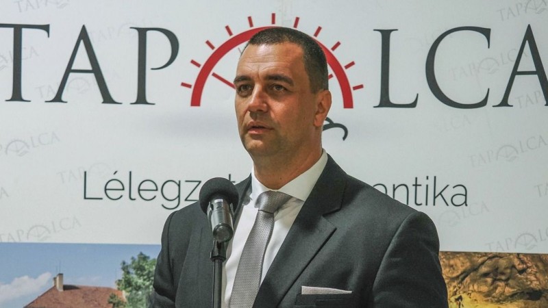 Dobó Zoltán polgármester  Fotó: Nagy Lajos/Napló-archív