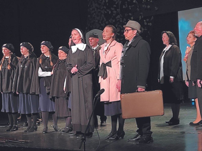 A Tapolcai Musical Színpad Immár több alkalommal mutatta az Abigél című musicalt  Fotó: Szijártó János