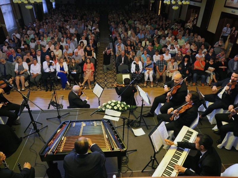 Ötven év, ötven koncert című jótékonysági koncertsorozata Sümegen  Fotók: Nagy LAjos