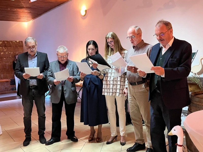 Az esten bemutatkozott a helyi vegyes kar is dalcsokrával Fotó: Tóth B. Zsuzsa / Napló