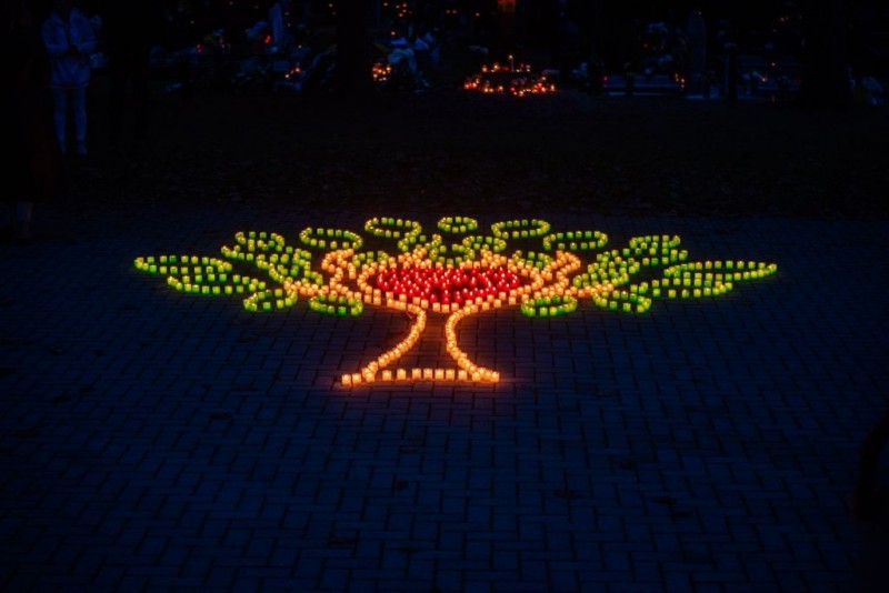 Az emlékezés lángjai  Fotók: Gyarmati László