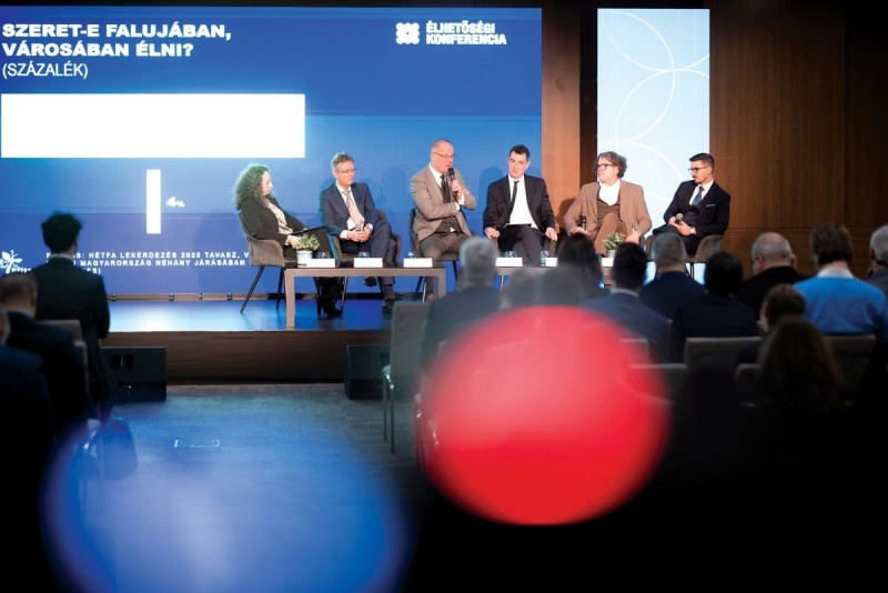 Az Élhetőségi konferencia november 18-án Fotó: Csürke Máté
