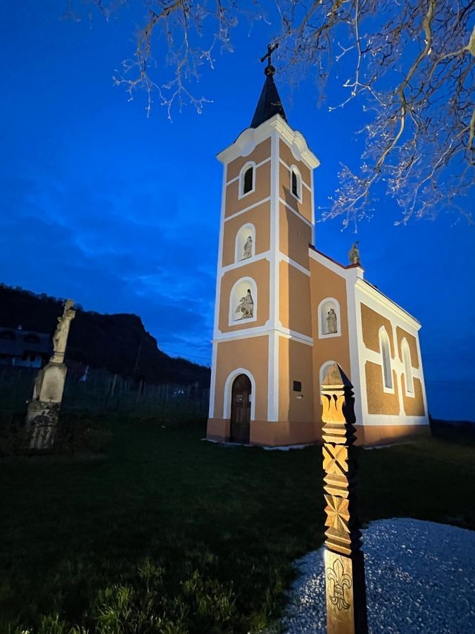 A Szent György-hegy hegymagasi oldalának már volt lakója a honfoglalás alatt. A képen a lengyel kápolna látható  Fotó: Tóth B. Zsuzsa/Napló