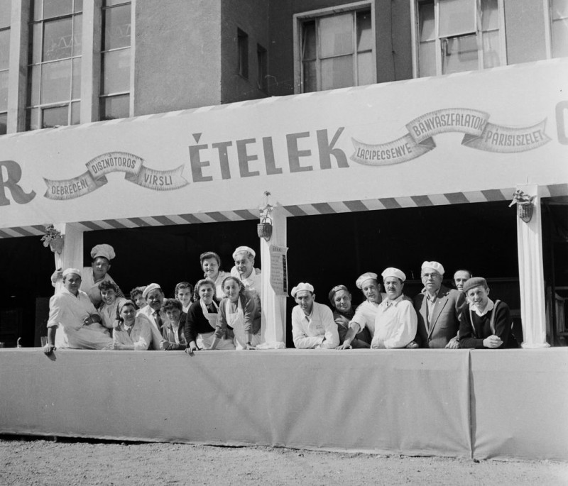 A bányászok iránti tisztelet és megbecsülés jeleként jött létre a Bányásznap Fotó: Fortepan/Bauer Sándor