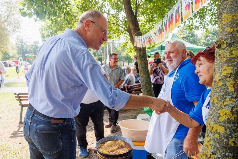 „Az itt élők tisztában vannak azzal, hogy mit jelent összefogni, együtt főzni és együtt működni” Fotó: Burger Zsolt