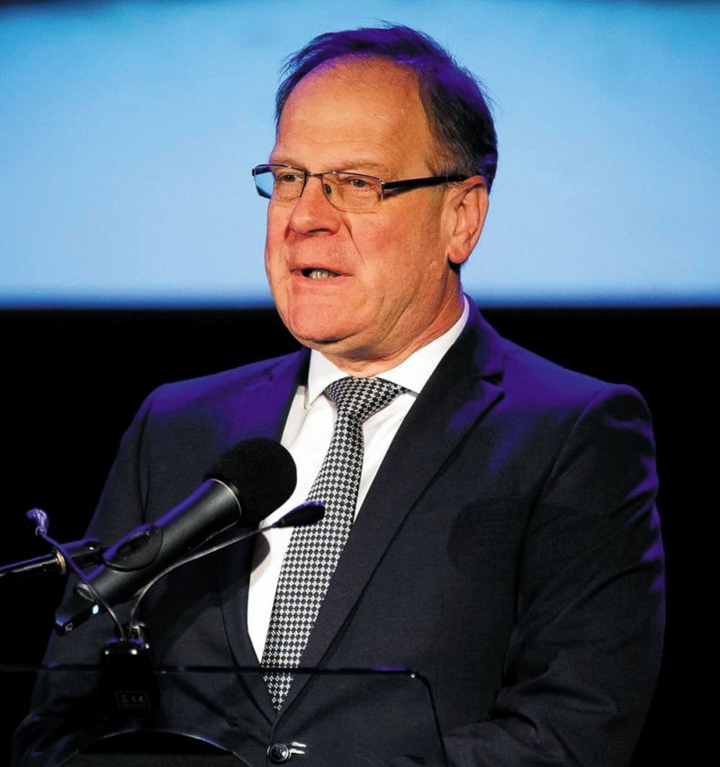 Navracsics Tibor közigazgatási és területfejlesztési miniszter beszédet mond az új érdi Manóliget bölcsőde átadásán 2025. november 11-én. MTI/Purger Tamás