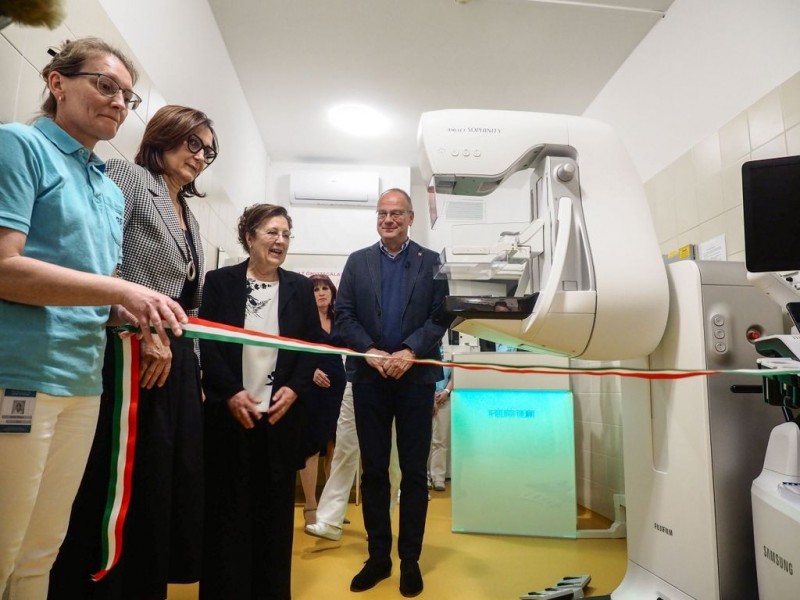 Az új eszköznek köszönhetően a mammográfia színvonala és elérhetősége is javul Tapolcán Fotó: Nagy Lajos/Napló