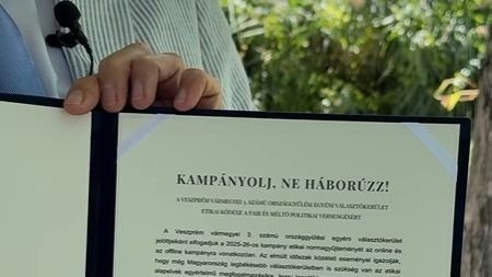 Az Etikai kódex célja, hogy a kampány a tiszteleten és konstruktív vitákon alapuljon Veszprém 3-as választókerületében. Forrás: Navracsics Tibor/Facebook